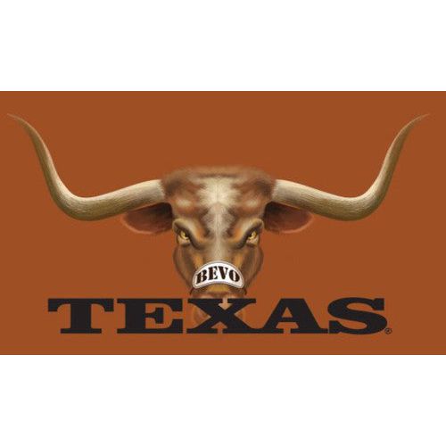 Texas Longhorn 3D Bevo Close Up 3' X 5' Flag