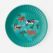 Longhorn "Paper" Melamine Platter (ME0524)