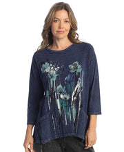 Jess & Jane Sierra Patch Pocket Tunic (M12-2101)(Denim)