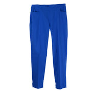 Multiples Pull On Crop Pant (M12713PM)(Electric Blue)