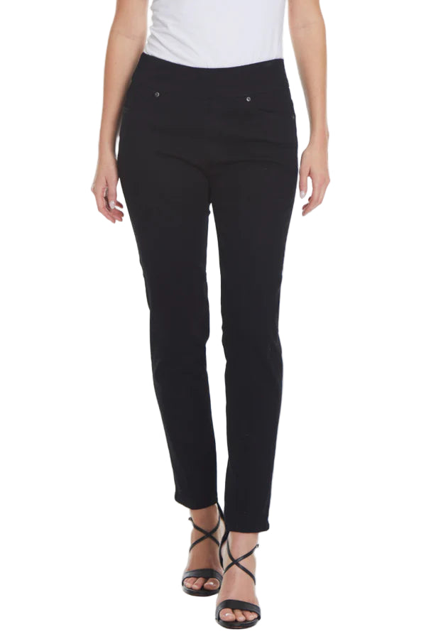 Multiples Pull-On Real Pocket Ankle Jeans (5 Colors) (M13714PM)