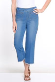 Slimsation Pull-on Wide Leg Crop (Two Colors)(M16711PM)