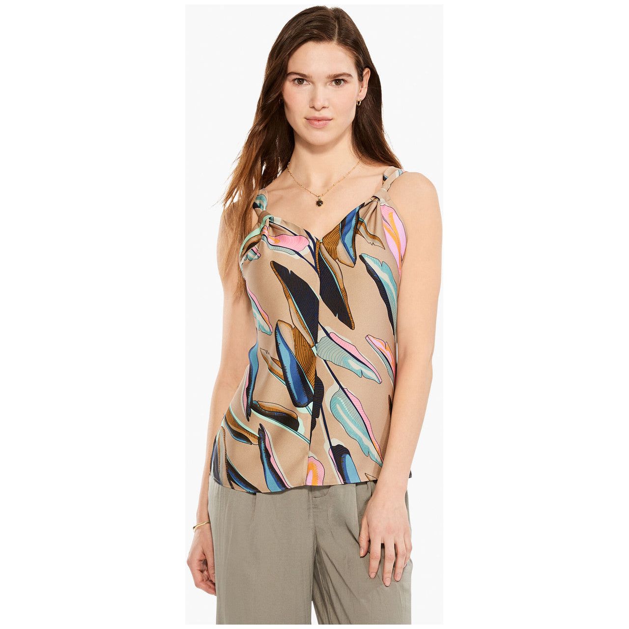 Nic & Zoe Banana Leaves Tank (M231624)