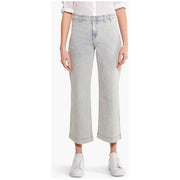 Nic & Zoe Mid-Rise Wide Leg Crop Jeans (M231886) SALT