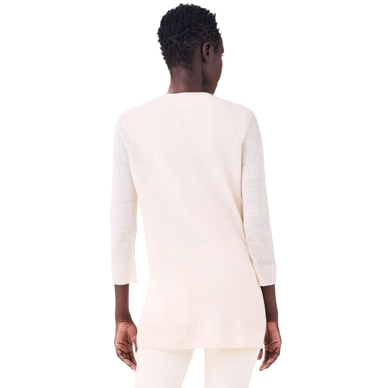 Nic & Zoe Featherweight Flyaway Solid Cardigan (M241108)