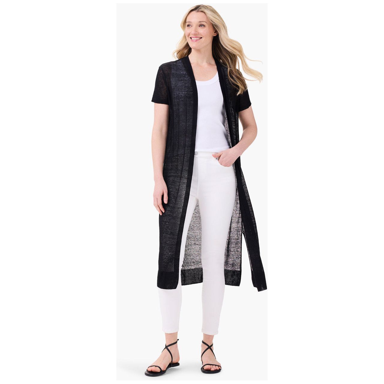 Nic & Zoe Featherweight Solid Duster (M241128)