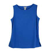 Multiples High Neck Tank Top (M26101TM)(Electric Blue)