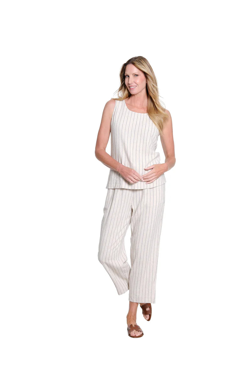 Slimsations Petite Draw String Waist Pull-on Crop Pant (M26713PP)