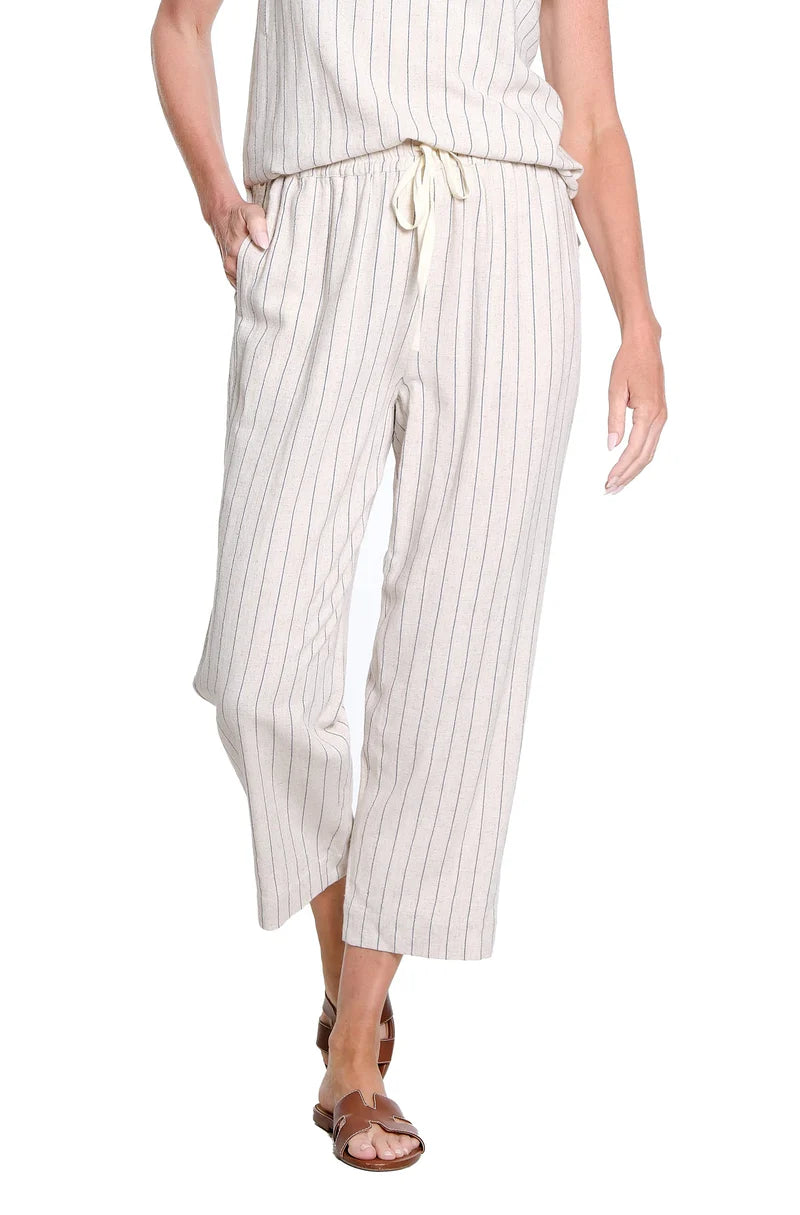 Slimsations Petite Draw String Waist Pull-on Crop Pant (M26713PP)