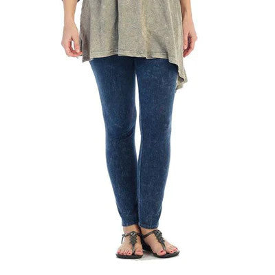 Jess & Jane Cotton Spandex Ankle Legging (Multiple Colors) (M31)
