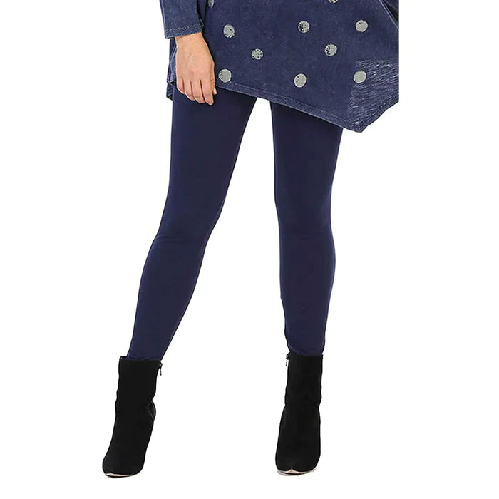 Jess & Jane Cotton Spandex Ankle Legging (Multiple Colors) (M31)