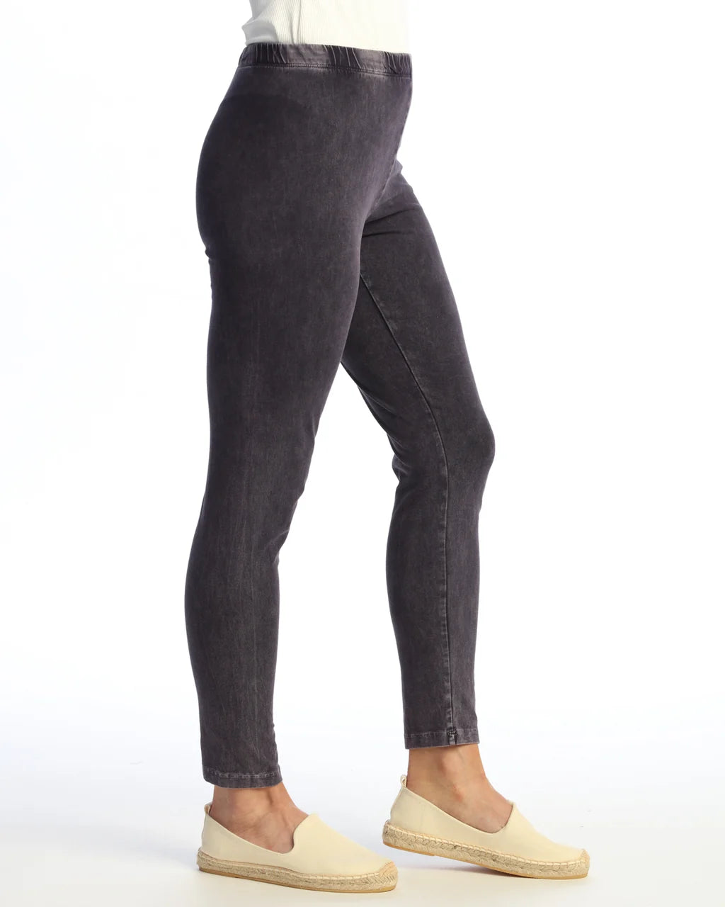 Jess & Jane Cotton Spandex Ankle Legging (Multiple Colors) (M31)