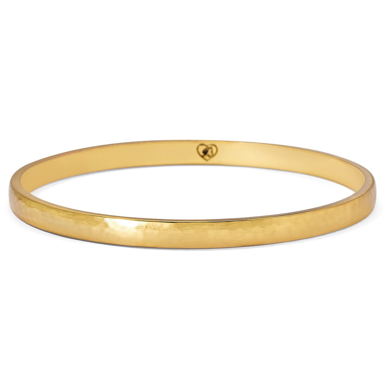 Brighton Mars Narrow Bangle Bracelet (JB5861) BRUSH GLD