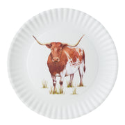 Longhorn Melamine Platter (ME0181)