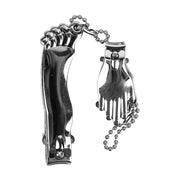 Kikkerland Hand and Foot Clippers-Silver Tone ( MN11C)
