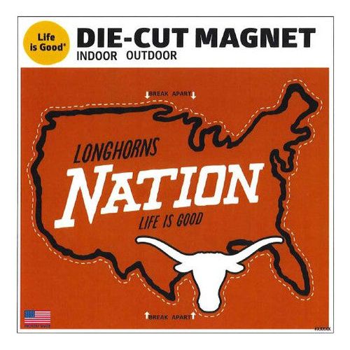 Texas Longhorn Life is Good Magnet (48348)