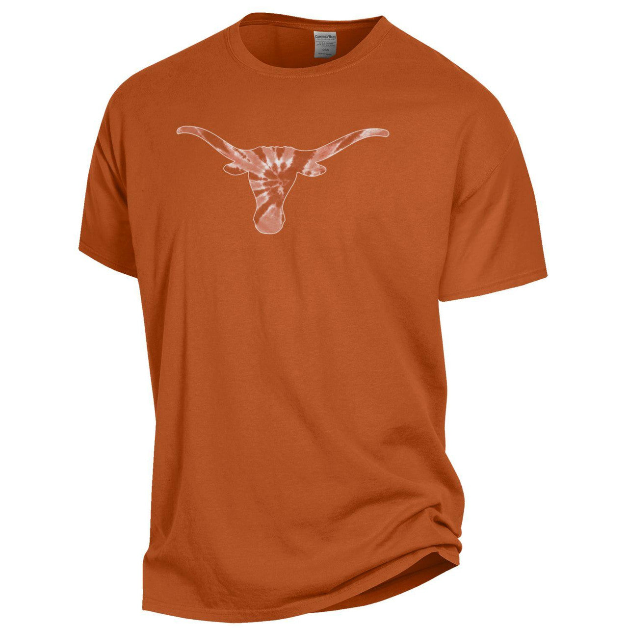 Texas Longhorn Tie Dye Logo Tee (GDH100HTX) BO