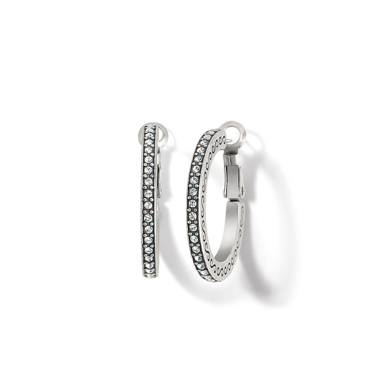 Brighton Meridian Thin Small Hoop Earrings (JA8381) SLV