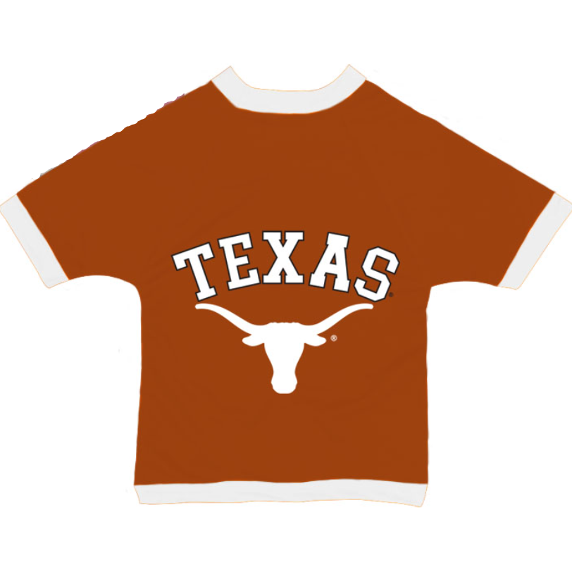Texas Longhorn Athletic Dimple Mesh Dog Jersey (TEXAS5000)