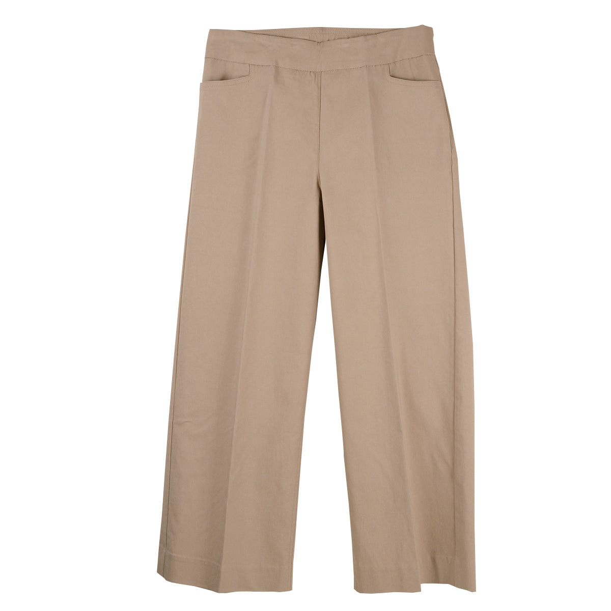 Thin Her Pull-On Wide Leg Crop Pants (Multiple Colors)