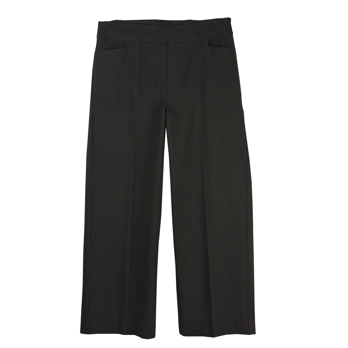 Thin Her Pull-On Wide Leg Crop Pants (Multiple Colors)
