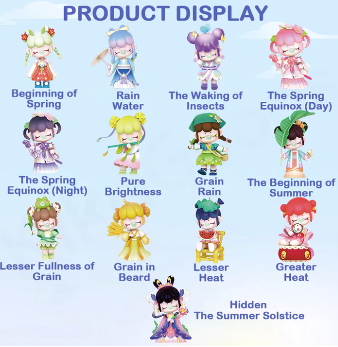Nanci 24 Solar Terms Spring / Summer Series Blind Box