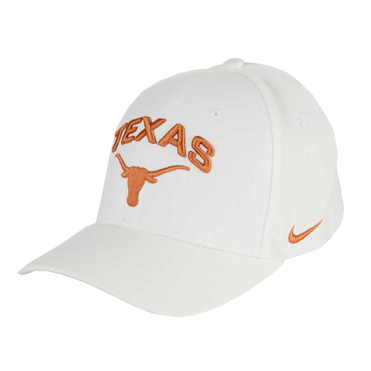 Texas Longhorn Nike Dri-Fit Rise Gameday Cap (NC03-10A-TXE-96C)(WHT)