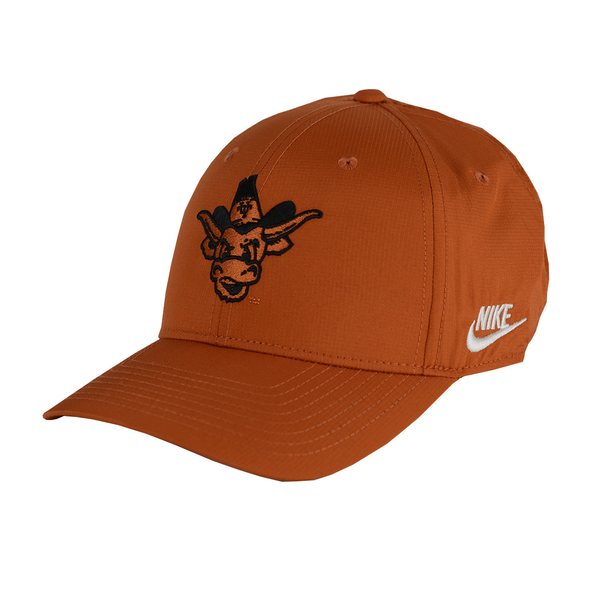 Texas Longhorn Nike Dri-Fit Club Cap Vintage Angry Bevo Cap (NC08-81F-TXV(Burnt Orange )