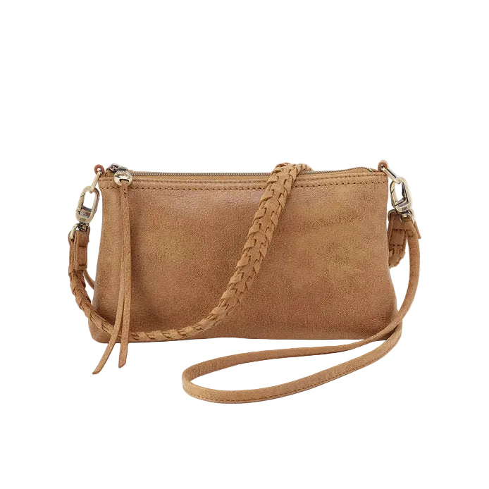 HOBO Darcy Leather Crossbody (Whiskey)(NV-22921WHKY)