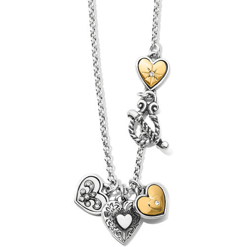 Brighton One Heart Short Necklace (JM2902)