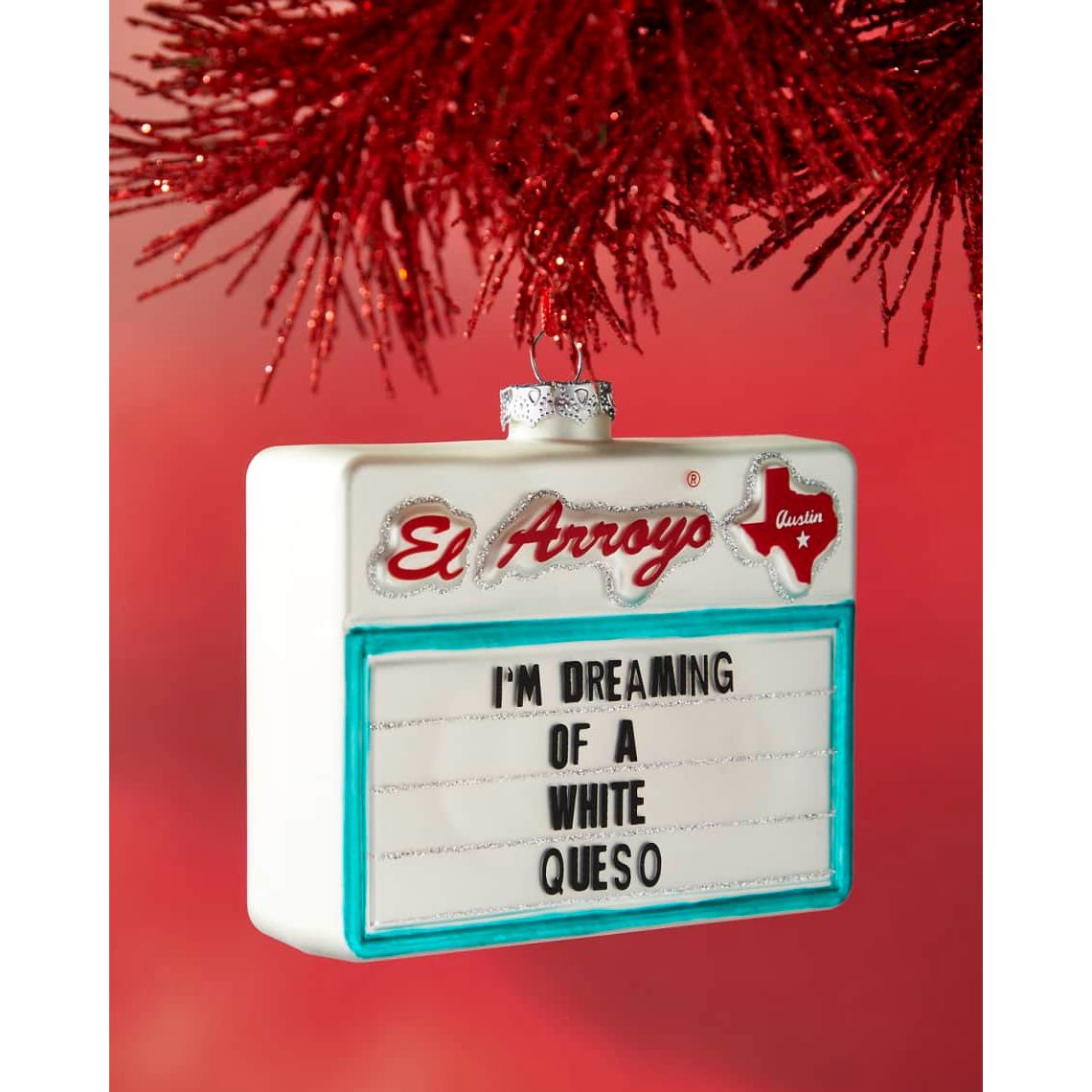 El Arroyo Christmas Ornament-White Queso