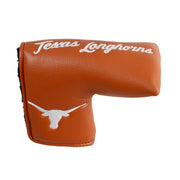 Texas Longhorn Embroidered Solid Putter Cover Blade (PCB-Solid-PB) (Burnt Orange)