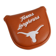 Texas Longhorn Embroidered Solid Putter Cover Mallet (PCM-Solid-PB) (Burnt Orange)