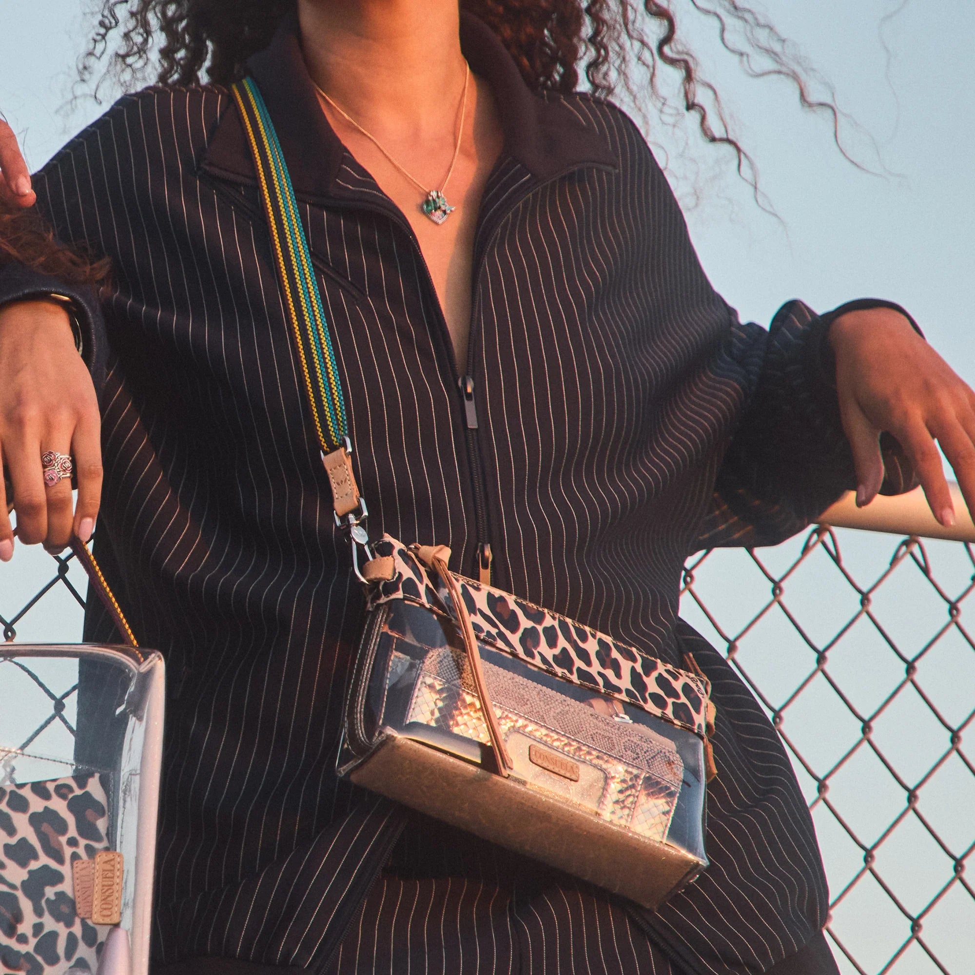 Consuela Clear Mona Midtown Crossbody