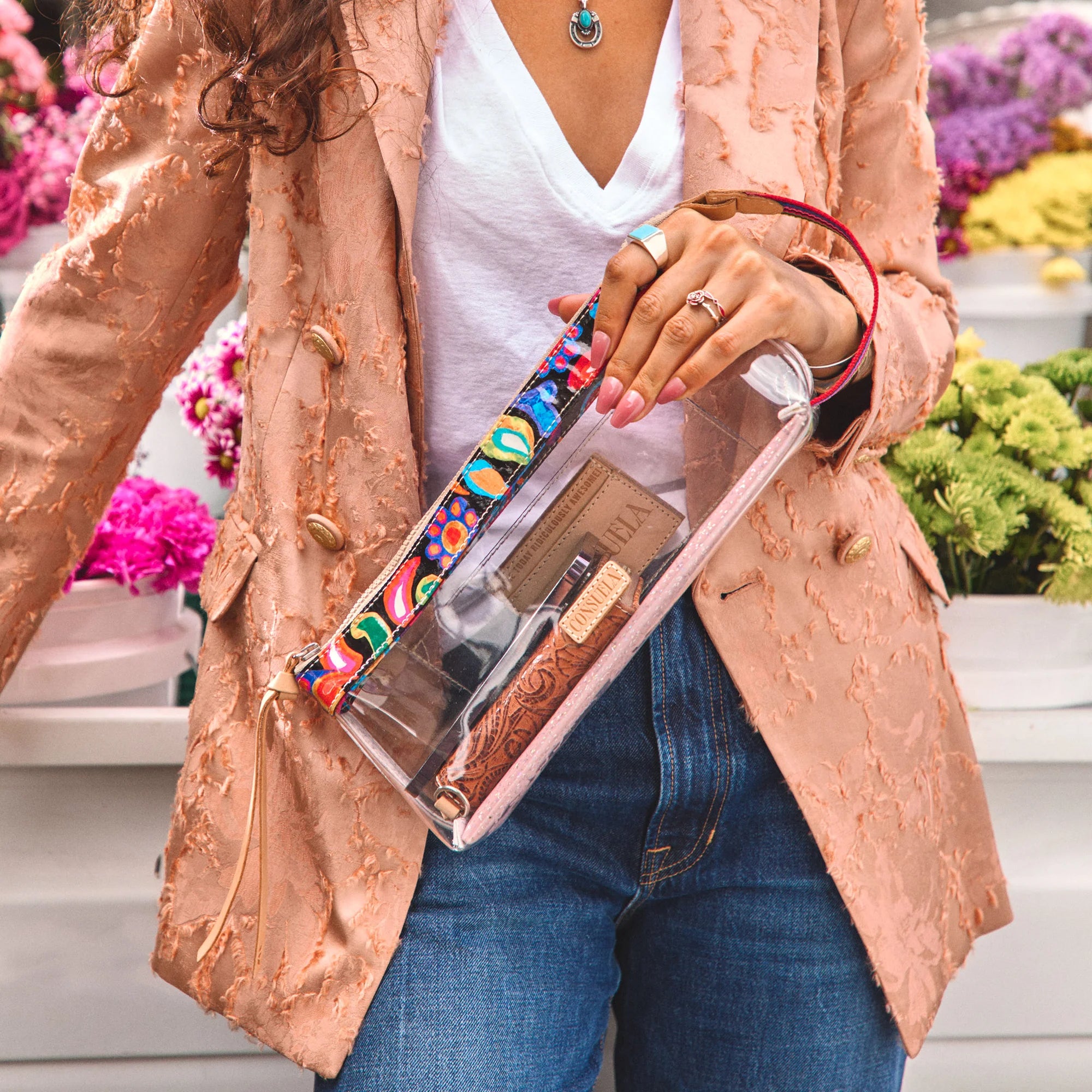 Consuela Clear Sophie Tool Bag