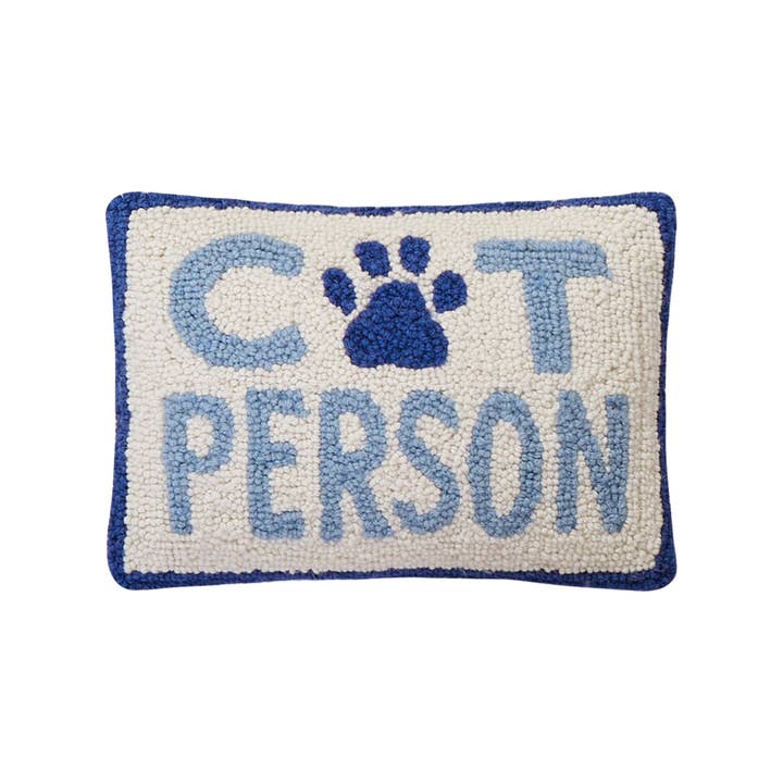 Peking Handicraft Cat Person Hook Pillow