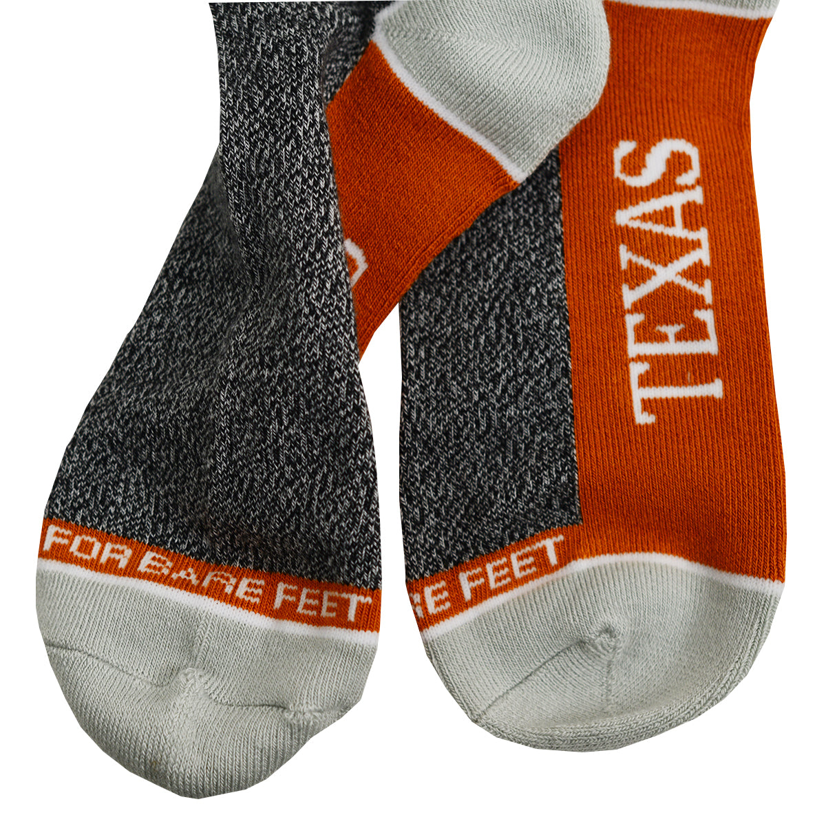 Texas Longhorn For Bare Feet  Men's Marble MVP Socks (577mar)