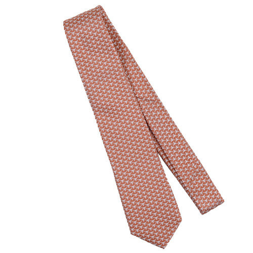 Texas Longhorn All Over Tiny Logo Tie (PT306-50) BO/WHT