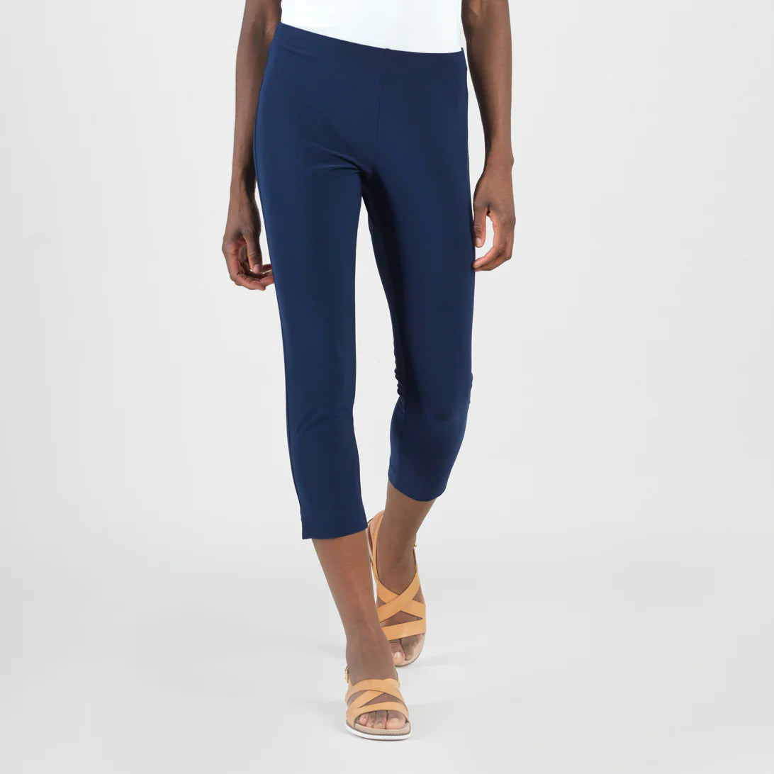 Clara Sun Woo Knit Capri (CP1)(Navy)