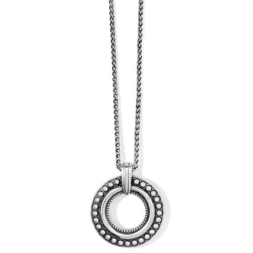 Brighton Pretty Tough Bold Dot Ring Necklace (JM6690) SLV