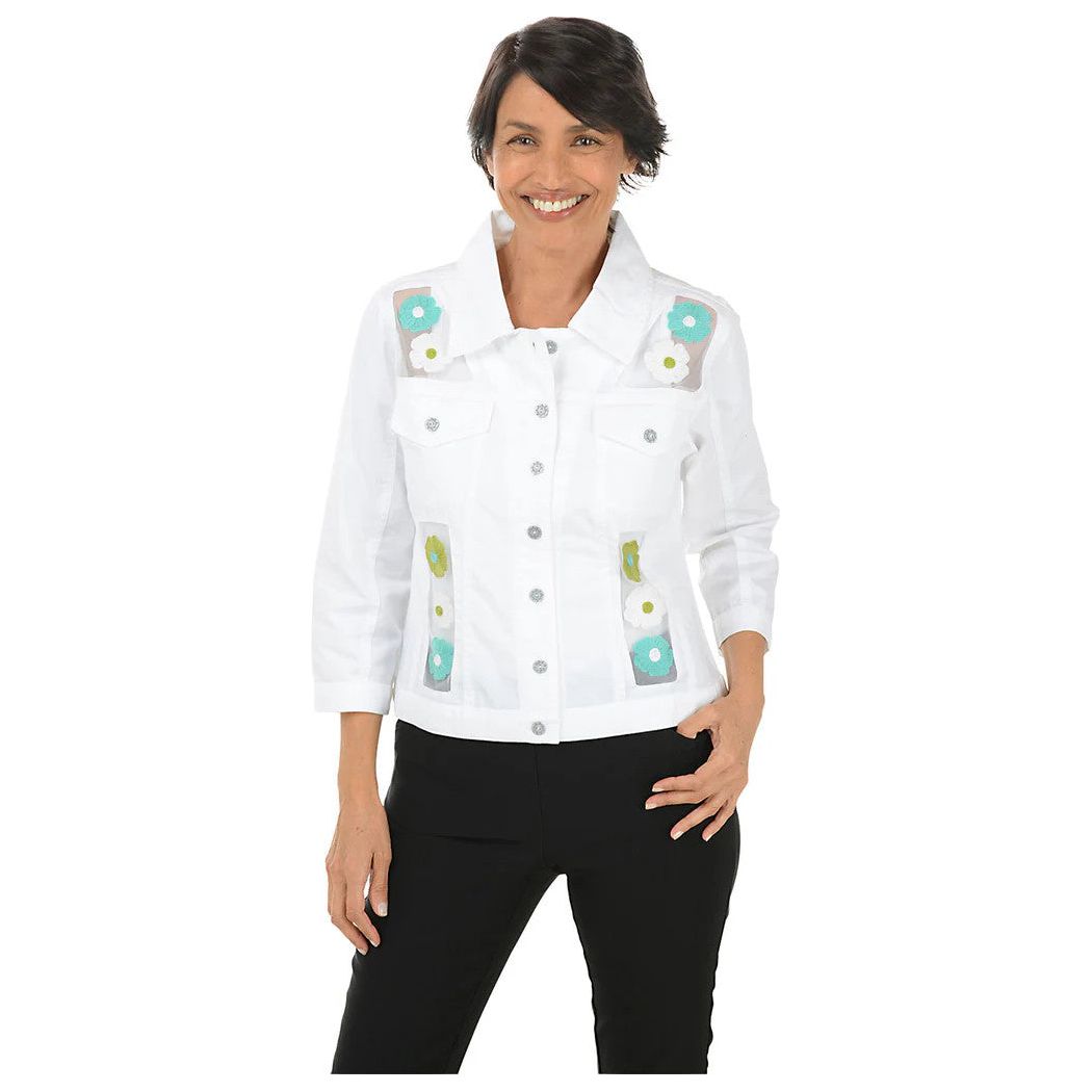 Parsley & Sage Rachel Jacket (WHT)