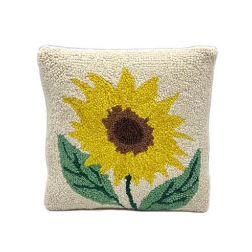 Peking Handicraft Hare with Sunflowers Hook Pillow - Thumbnail 2