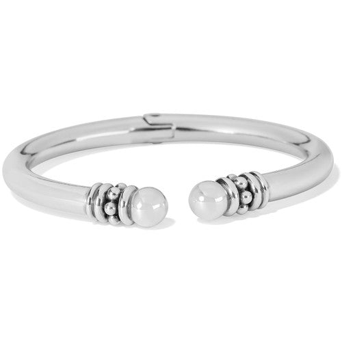 Brighton Pretty Tough Stud Hinged Open Bracelet (JF9720) SLV