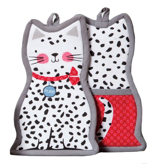 Kay Dee Designs Purr Shaped Pocket Mitt (R4632)