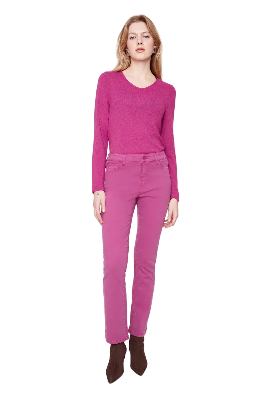 Renuar  Tencel 5 pocket Jean (R10002-E2008S) (Boysenberry)