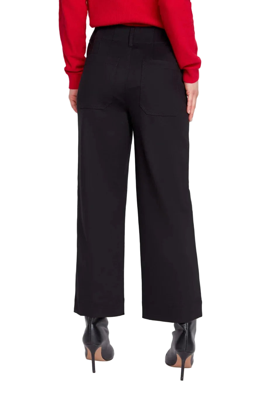 Renuar Knit Patch Pocket  Pant (R11072-E906S) (Black)