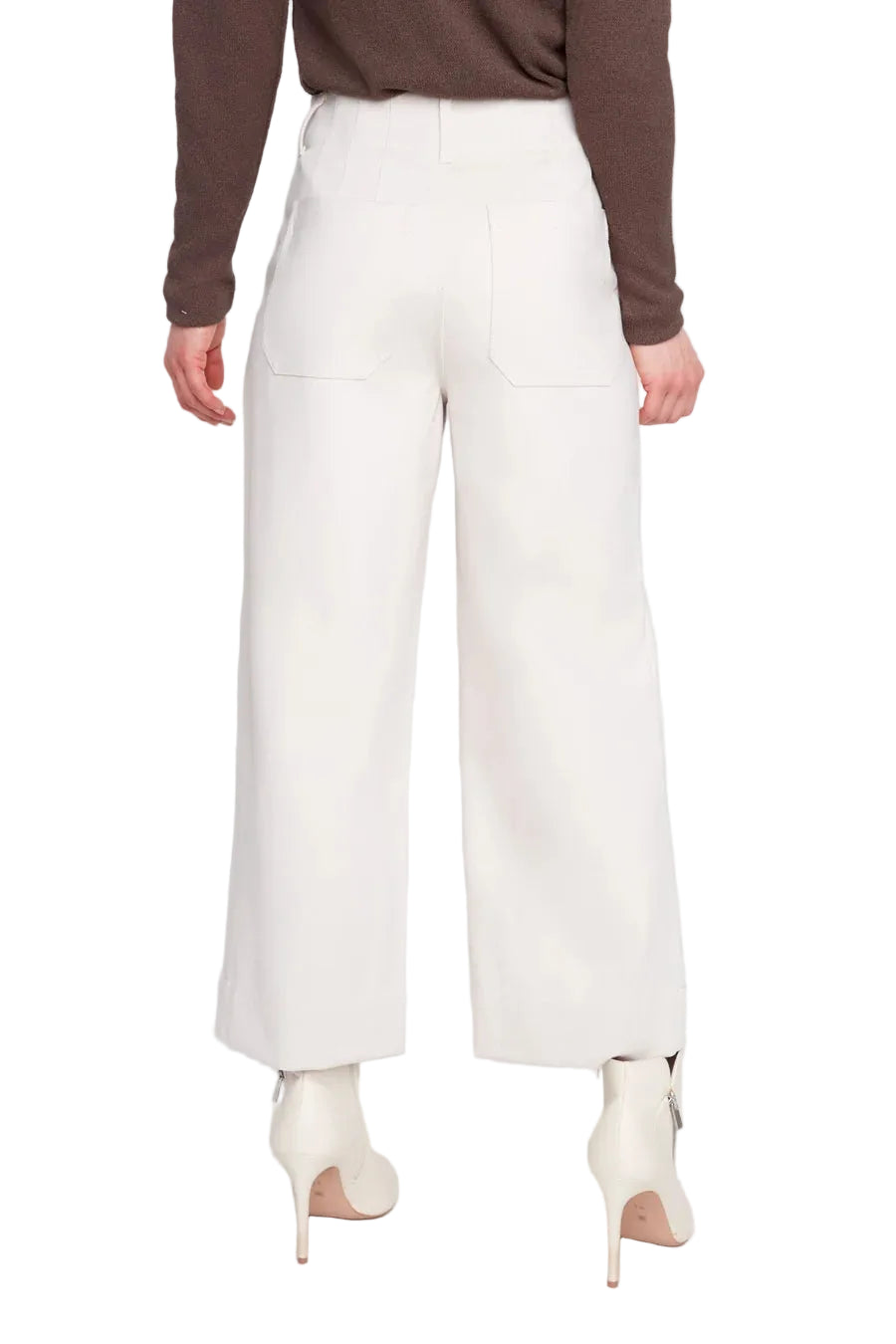 Renuar Patch Pocket Knit Pant (R11072-E906S) (Oyster)