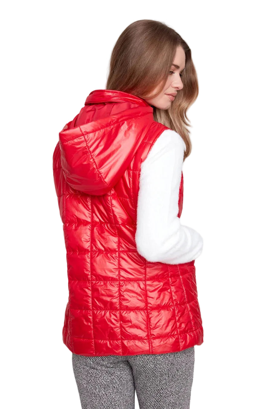 Renuar Luxe Quilts Vest (R3907L E3034) (Lipstick)