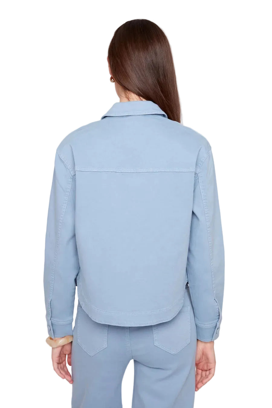 Renuar Luxe Tencel Woven Jacket (R3961-E2008S) (Ashley Blue)