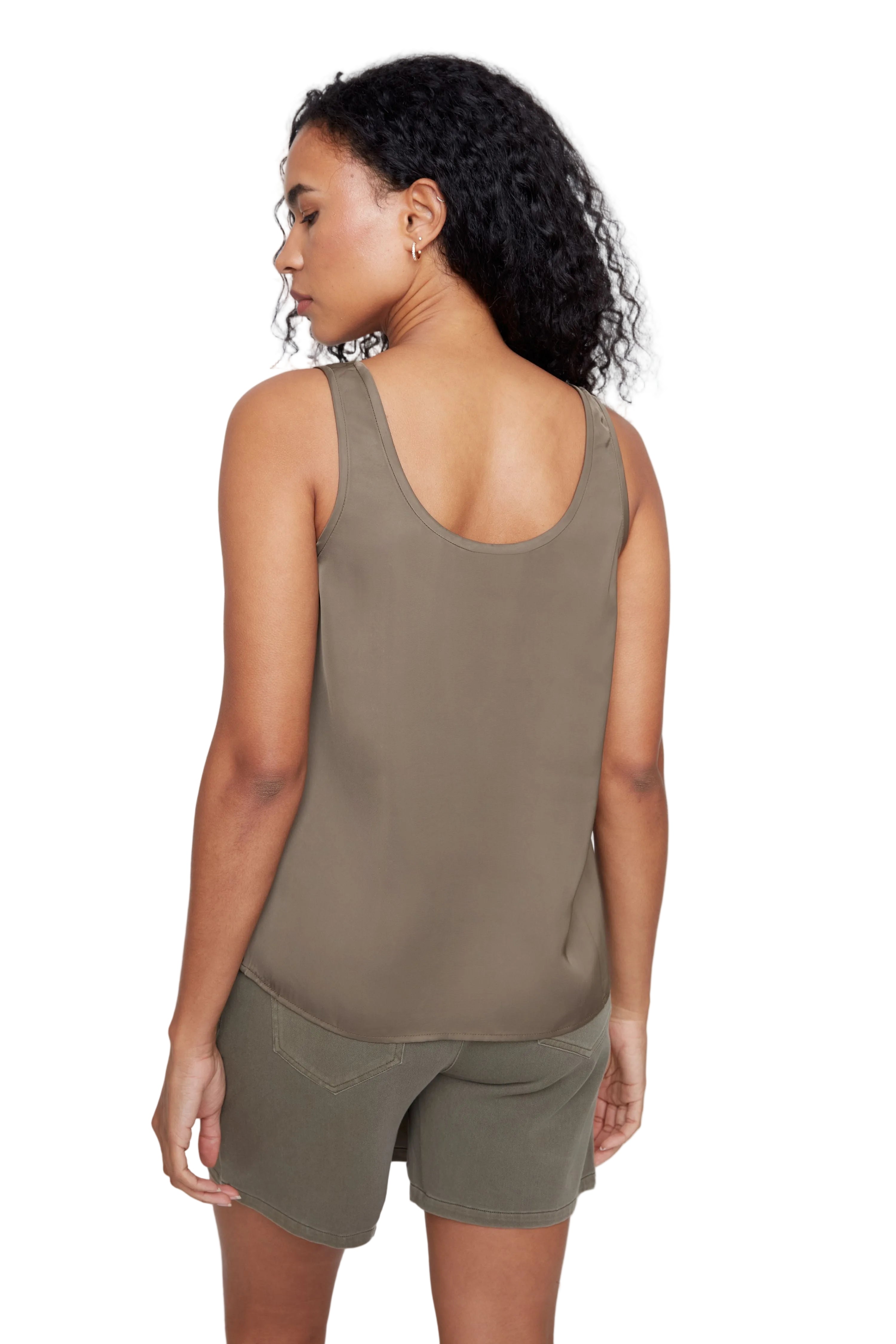 Renuar Woven Double Scoop Airflow Tank (3 Colors)( R5220)
